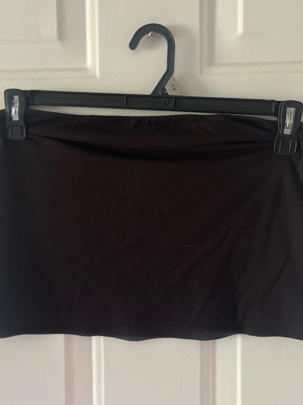 No Boundaries Black Fitted Crop Tube Top